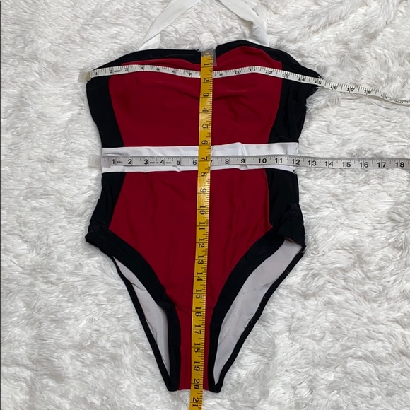 🌼 Onepiece Swimsuit Red NEW - Picture 4 of 6